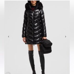 Never Worn Moncler Fulfarus Down Jacket w. Real Fur